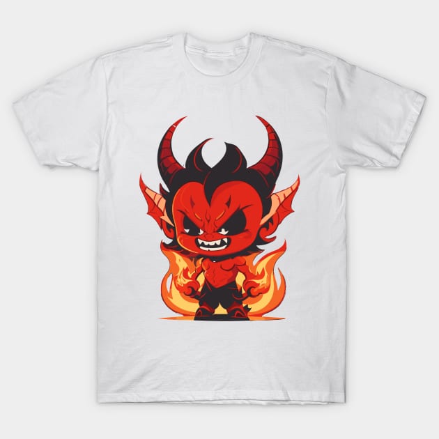 Baby Demon T-Shirt by Dae Designs